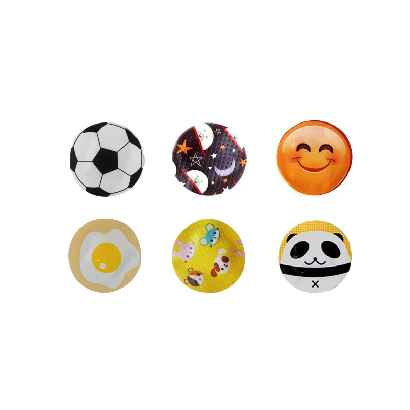 Custom and Designed Disposable Waterproof Wound Plaster Cartoon Adhesive Band Aids for Kids