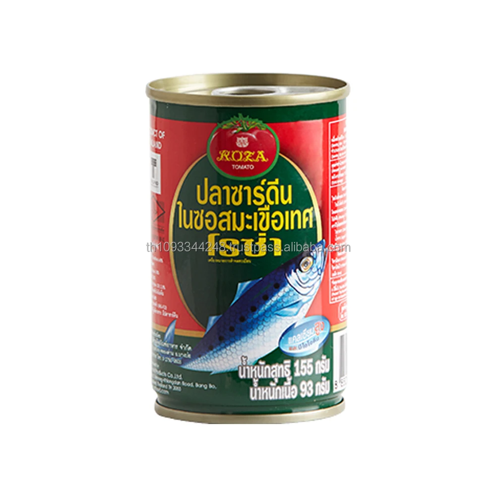 Sardine in Tomato Sauce (100x155g) Fresh Sardine From Thailand