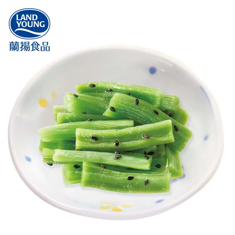 crispy&fresh high in fiber seasoned mountain vegetable with sesame vegan frozen vegetable