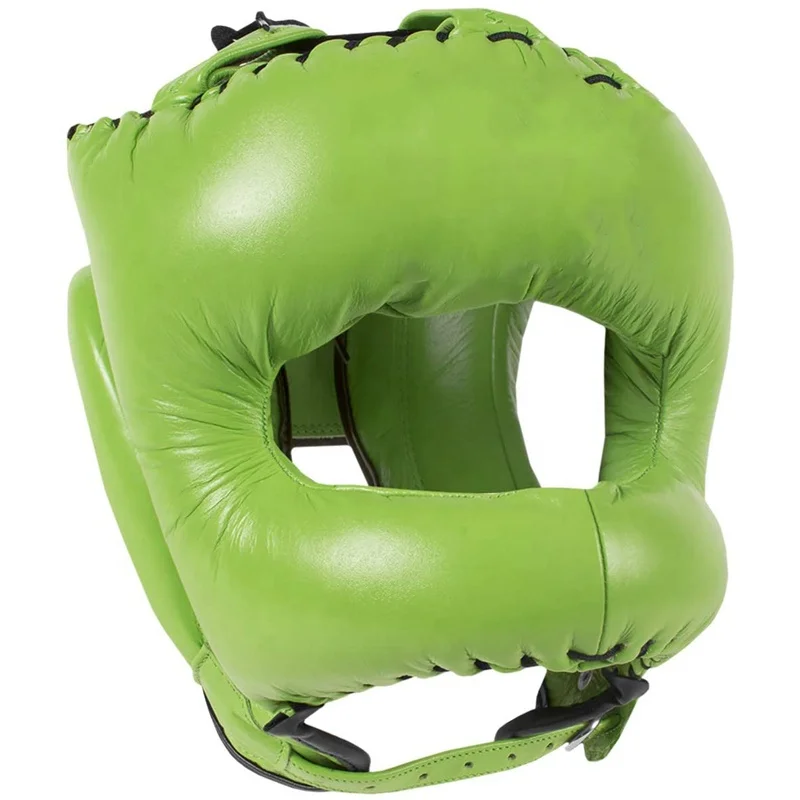 Custom Logo Full Face Boxing MMA Head protector Guard Made training head guards
