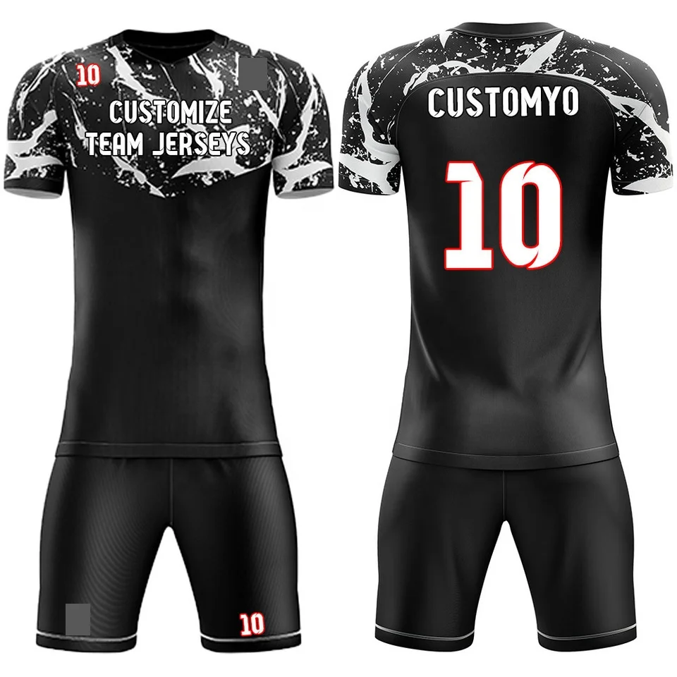 Bayer Leverkusen Private Label Soccer Team Uniform Football Jerseys for Club Jersey & Shorts Soccer Wear Customized Team Name