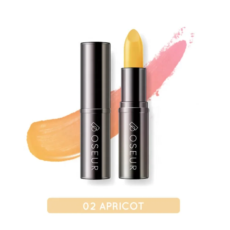 Oseur Classic Lipstick 02 Apricot PH Lip Balm Long Lasting Magic Temperature Color Changing Lipstick