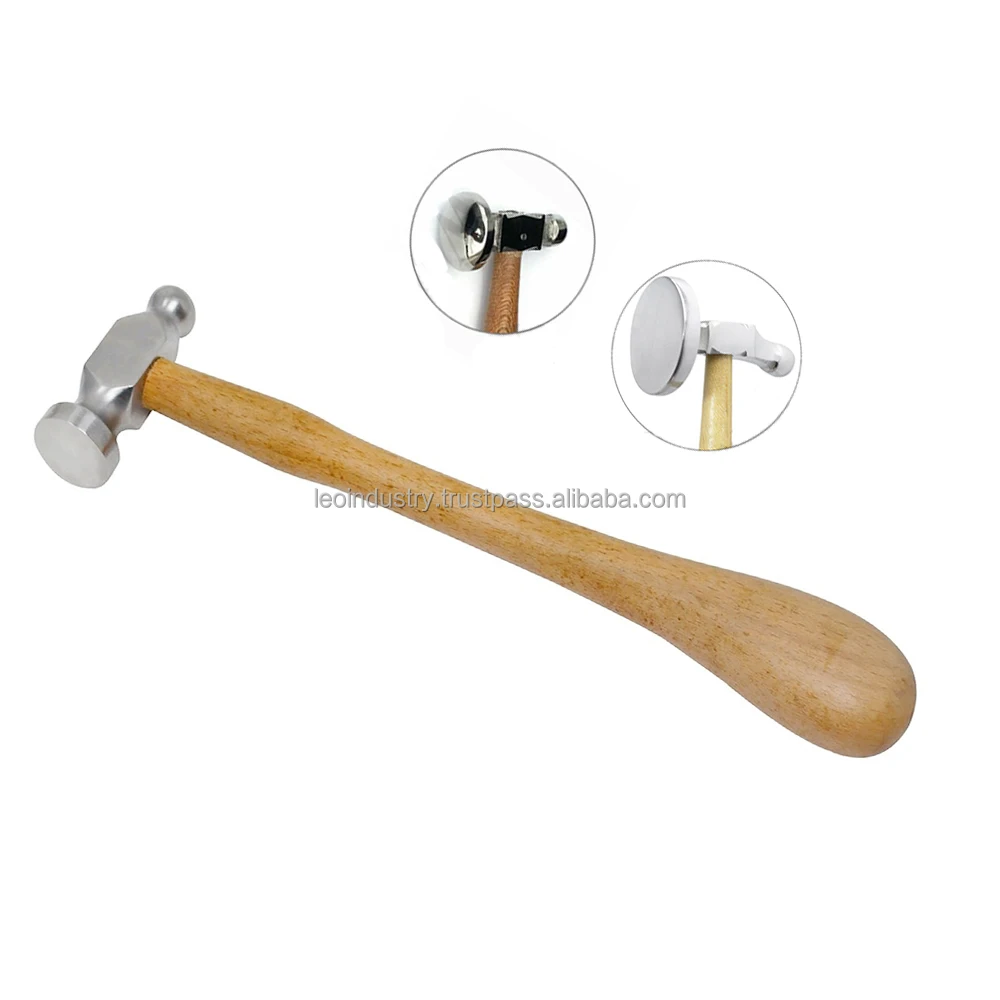BIG FLAT FACE GERMAN-STYLE CHASING HAMMER