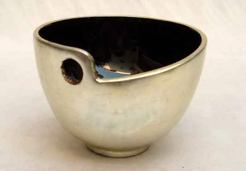 Рисовая чаша с круглым лаком изделия ручной работы из Вьетнама подходит для домашнего декора посуды кухонной утвари