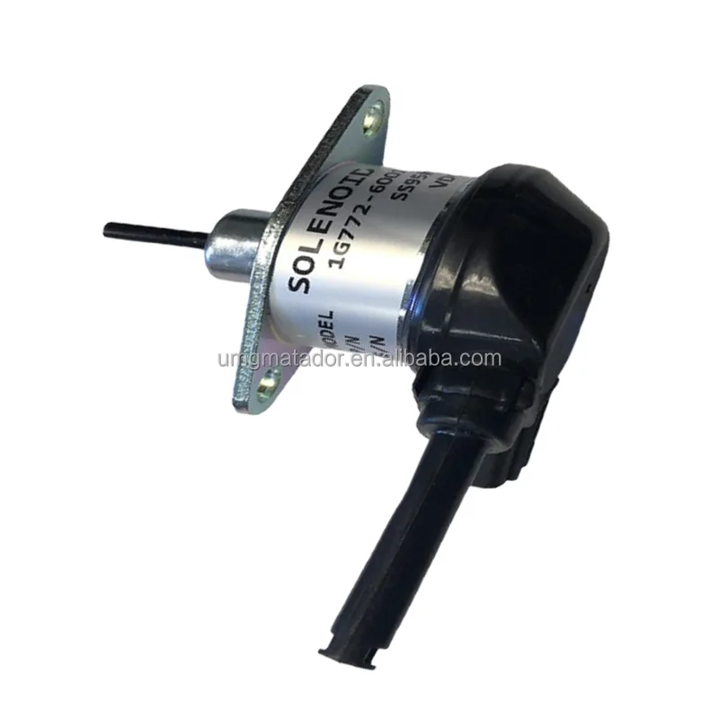1G772-60012 топливный стопорный электромагнитный клапан для двигателя Kubota V3300 V3600 V3307