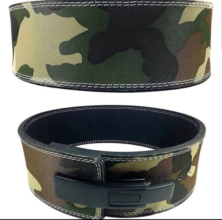 High Quality Custom Made Heavy Gym Leather WeightLifting Powerlifting Belt Premium Leather Weight Lifting Training Lever Belt