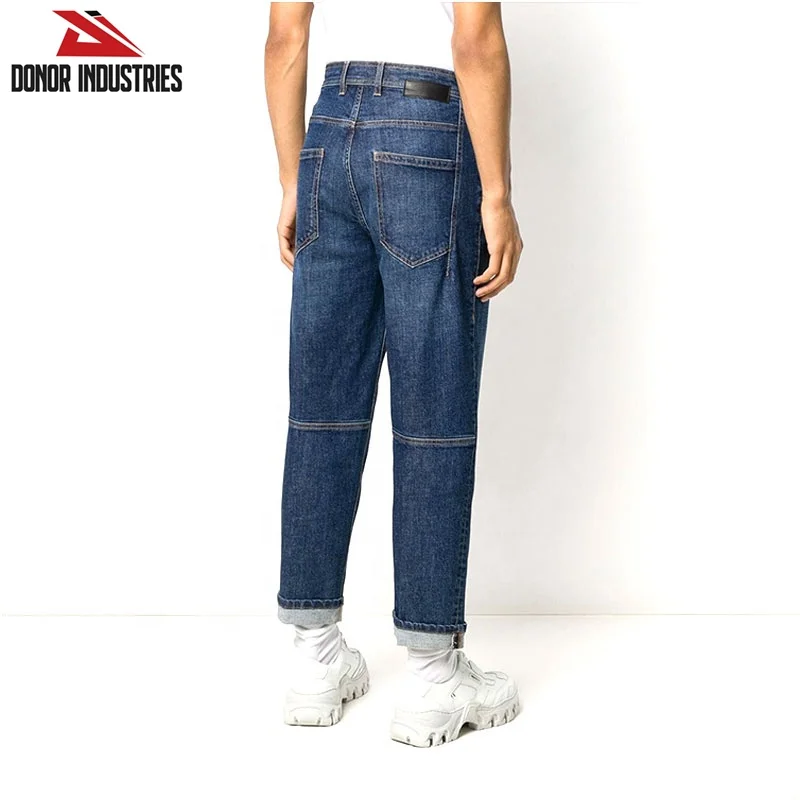 Top Quality Men Jeans Pants Design Custom Denim Jeans Pants Streetwear Fashion Hip Hop Pakistan Jeans for Man