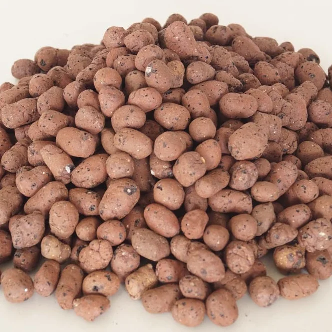 15-30 mm light weight expanded clay aggregate for hydroponics and growing plant media and for light weight concrete