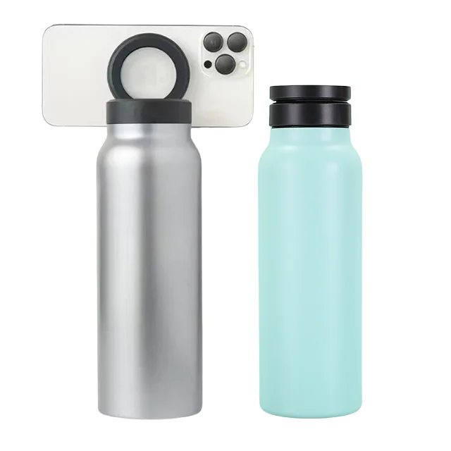 Custom 24 oz 32 oz 750 ml 1000 ml Double Wall Stainless Steel Bottle Magnetic Water Bottle