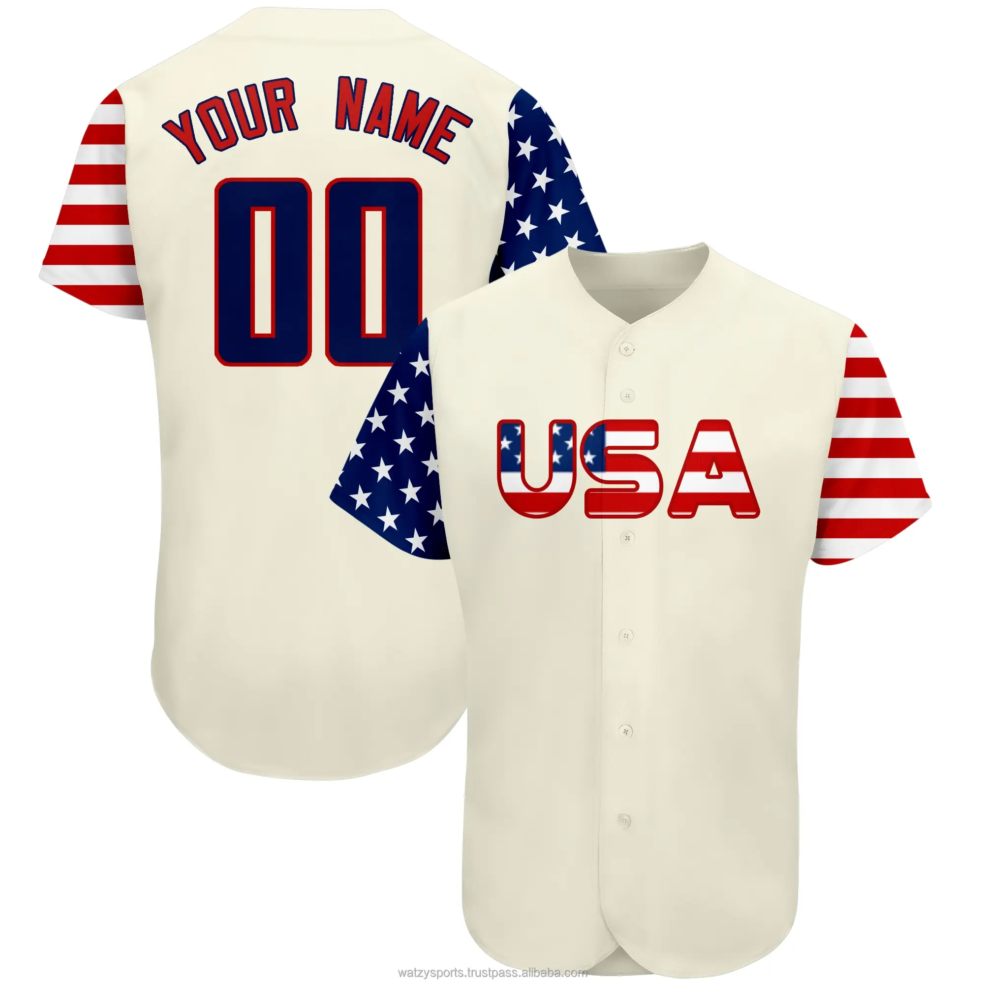 Custom Sublimation Breathable Men Team Baseball Jersey Shirt Wholesale Polyester Baseball Wear Clothes Softball Uniform Shirts