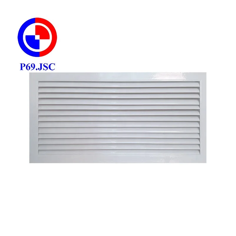 Custom Design Supply Original Air Excellent Material Best Price Wall Ceiling Air Grille Ventilation system HVAC Curved Louver
