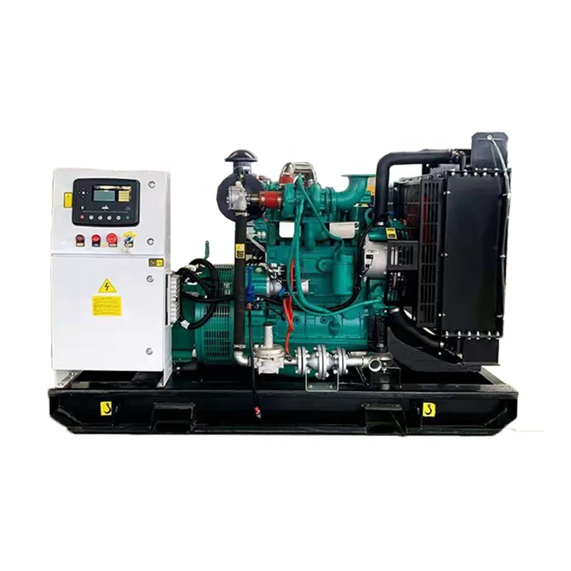 Open frame, low noise, multi-fuel (LNG/CNG/biogas) 50-300kW generator set and CHP system quotation