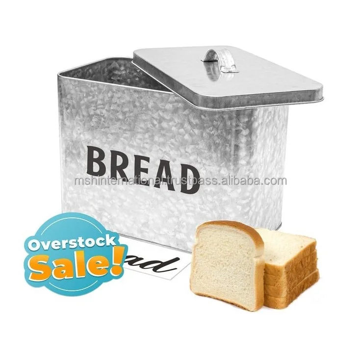 bread box for kitchen countertop storage by what makes our bread box best made and more durable galvanized