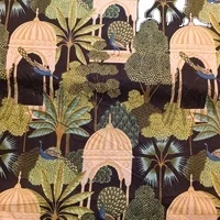 Hand block printed cotton fabric dress material fabric at factory rate Indian supplier wholesale price