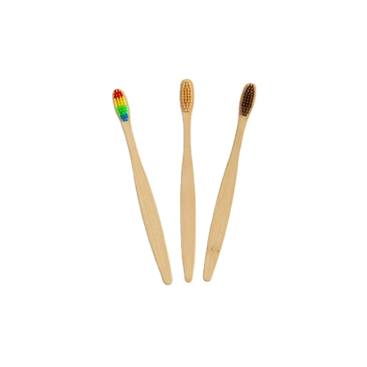 Детская бамбуковая зубная щетка 2022