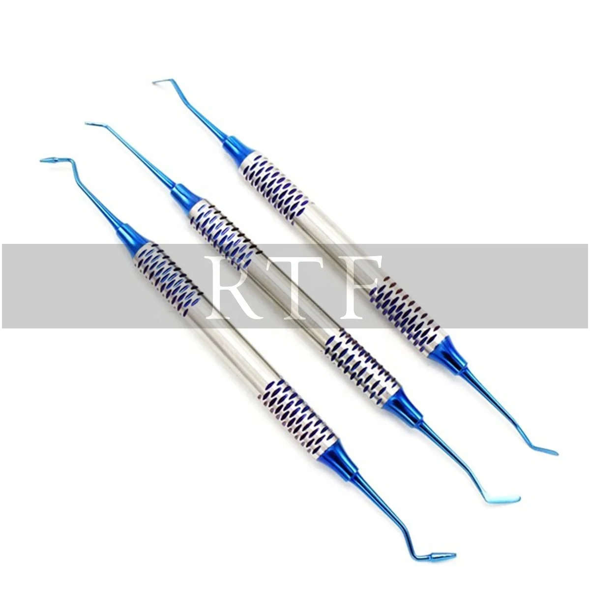 Dental instrument Composite Resin Filling Spatula Titanium Plated Head Filler Set Dental tool set