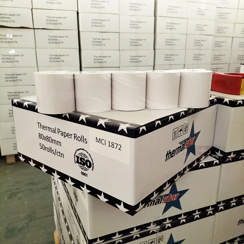 Бумага для термального принтера 3 1/8x230 рулон бумаги с BPA бесплатно рынка США разными