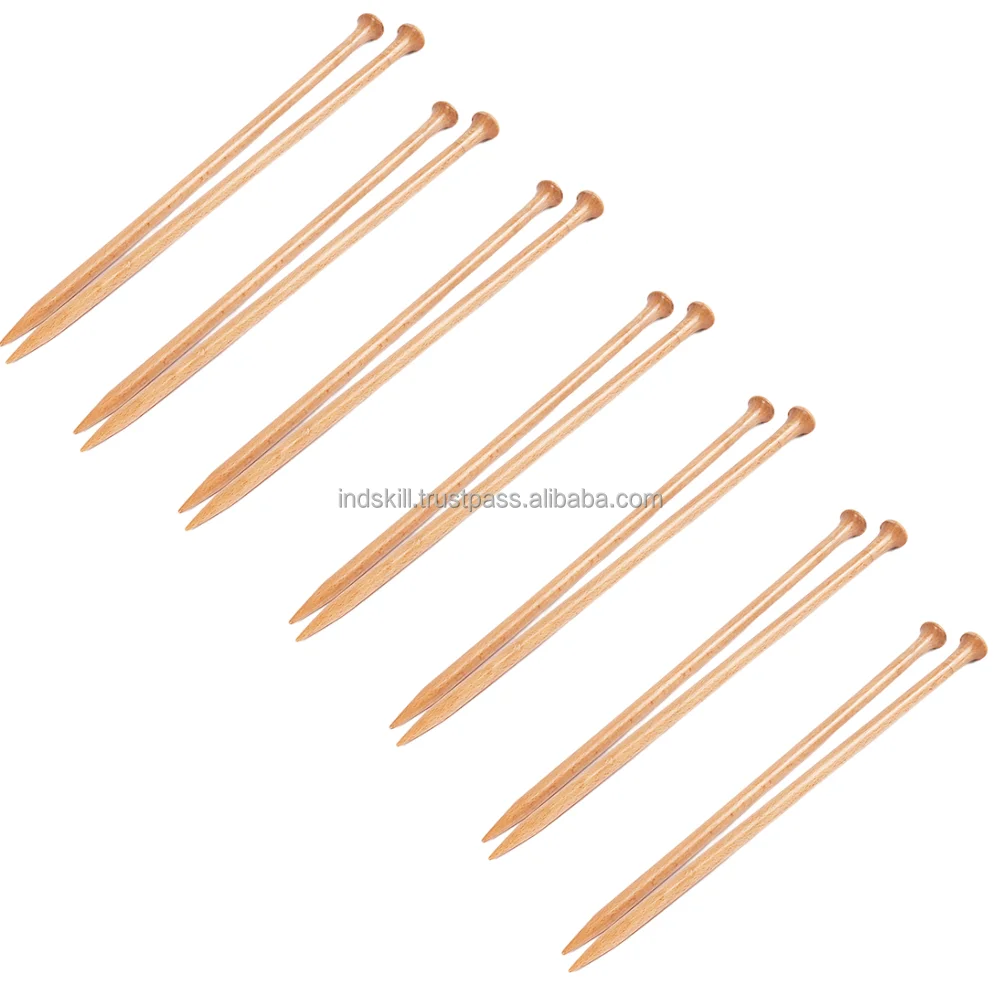 High Quality Colorful Single Handle Knitting Needle Tool Sweater Needle Crochet Hook