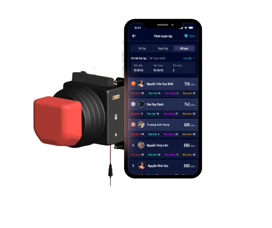 Compact Design Boxing Gym Equipment: Champio Tri Luc Master Smart Martial Arts Training Machine