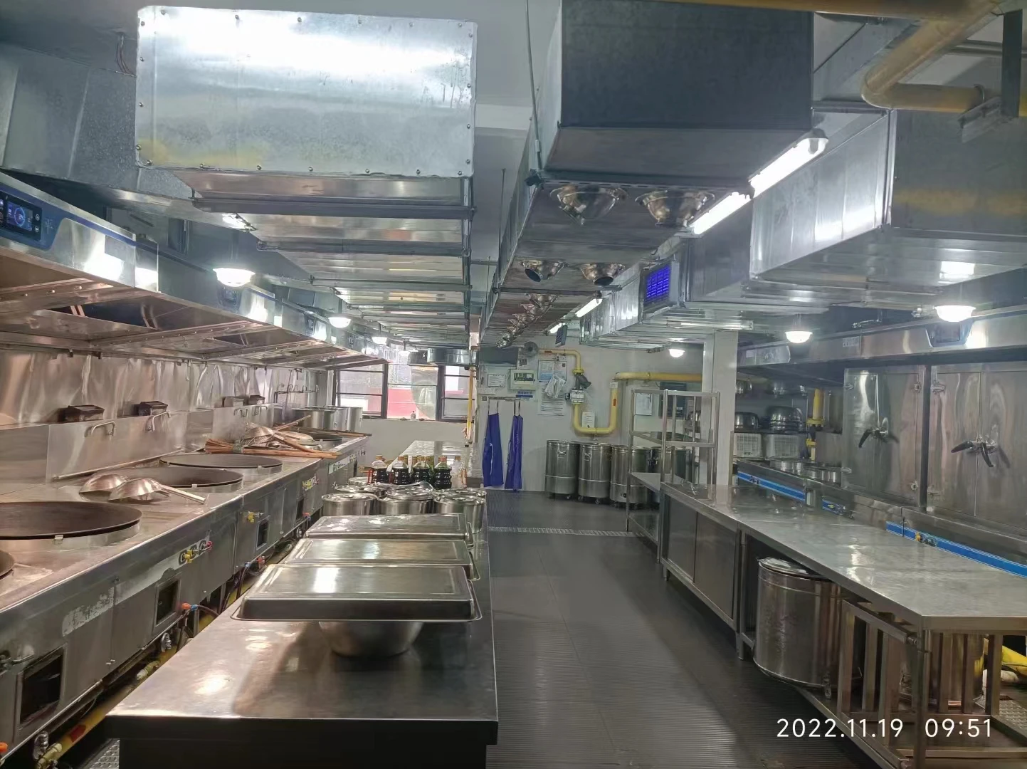 Jingping Commercial Kitchen Automatic Control Range Hood
