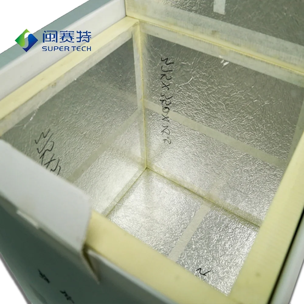 Низкая цена, легко управляемая упаковка для пищевых продуктов, Полиуретановая Изолированная коробка, простая коробка для замороженных продуктов