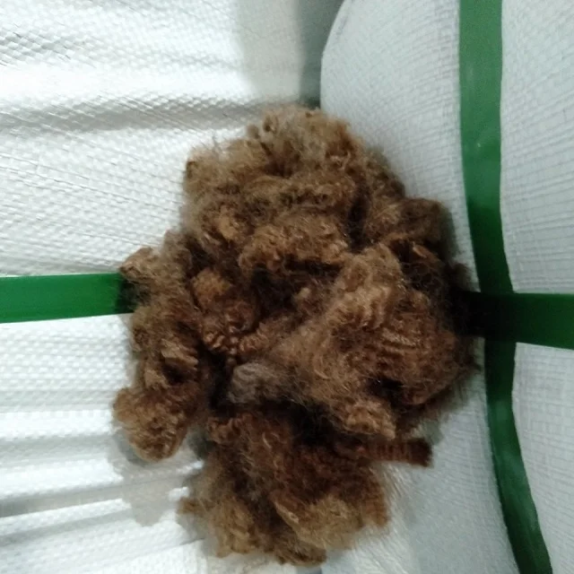 7D-15D HS Brown Polyester Staple Fiber Vikohasan Manufacturer and synthetic fiber and GRS recycled polyester fibre