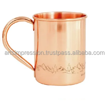 new copper mug stylish design Copper Mugs 2024 Top Sale Fashion Hammered Moscow Mule Copper Mugs for sale over world for drink