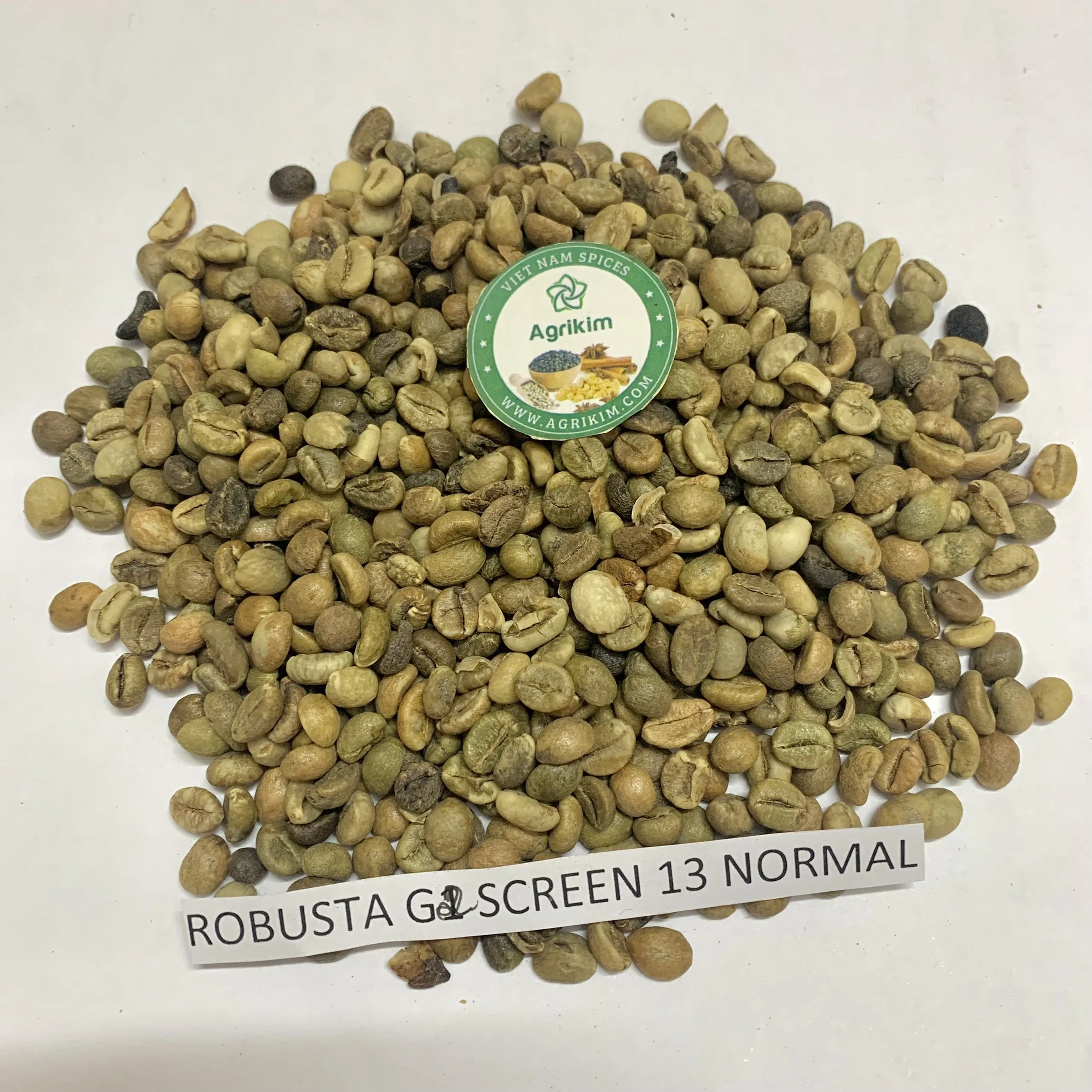 Free sample Vietnam green coffee beans Arabica and Robusta coffee bean fast shipping cheap price