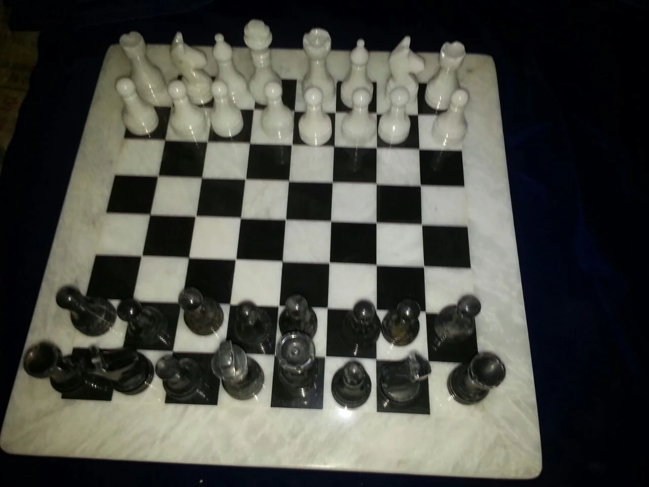 Onyx and Marble Chess Set Good News for chess lovers