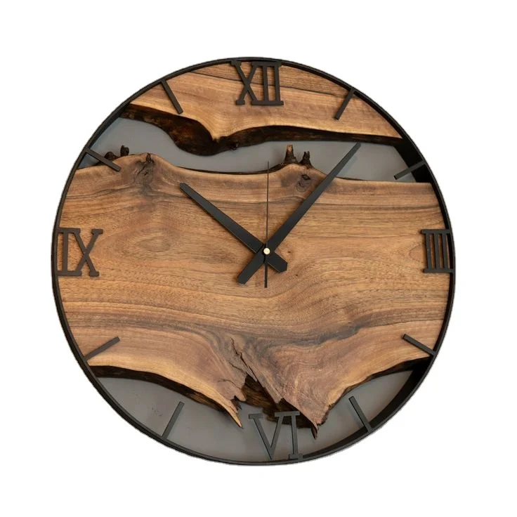 New Elegant Home and Personal Design Handmade Epoxy Resin Wall Clocks for Sale in Bulk BY N M CRAFT