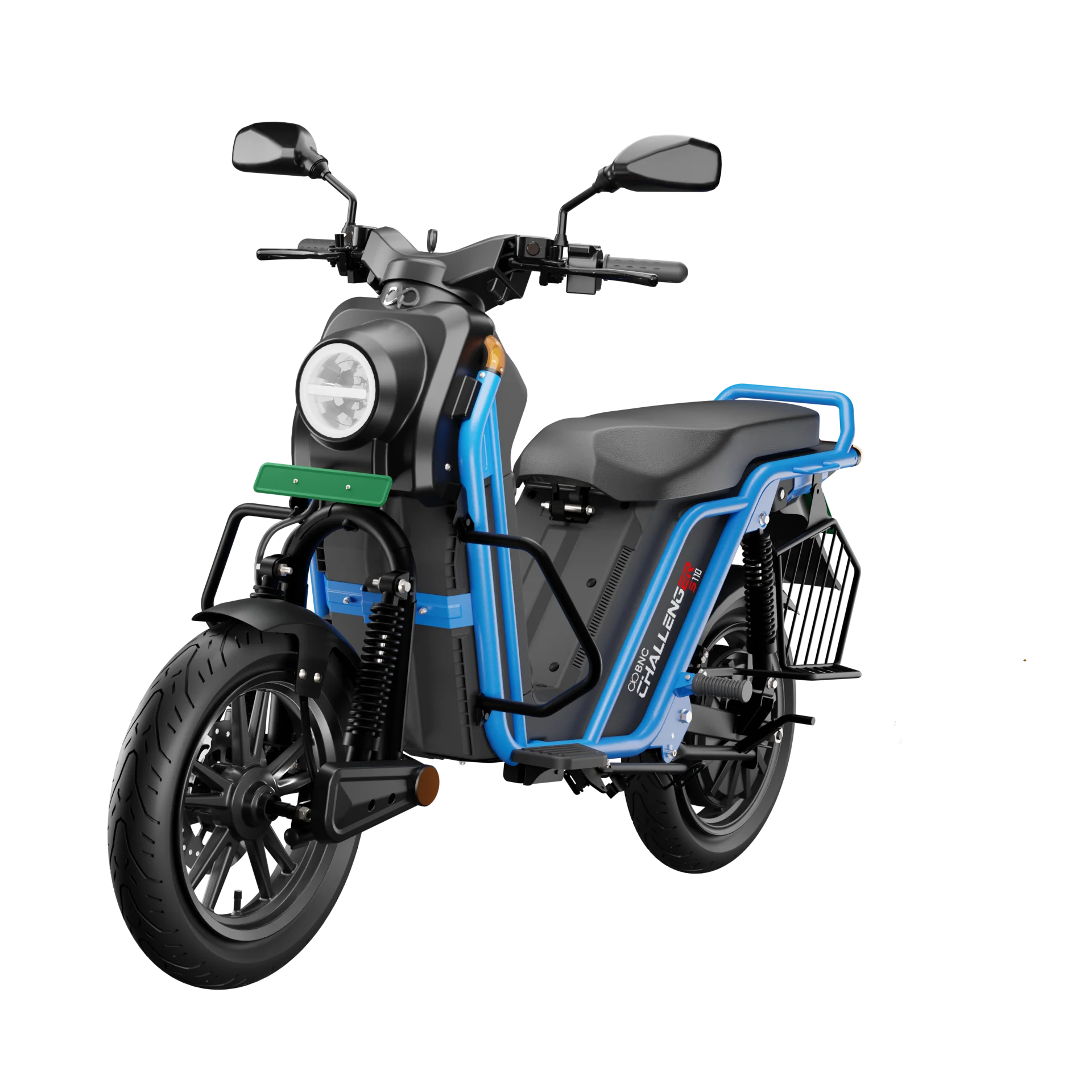 Электрический скутер Challenger S110 компактный эффективный устойчивый к атмосферным воздействиям городской транспорт с нулевым уровнем выбросов