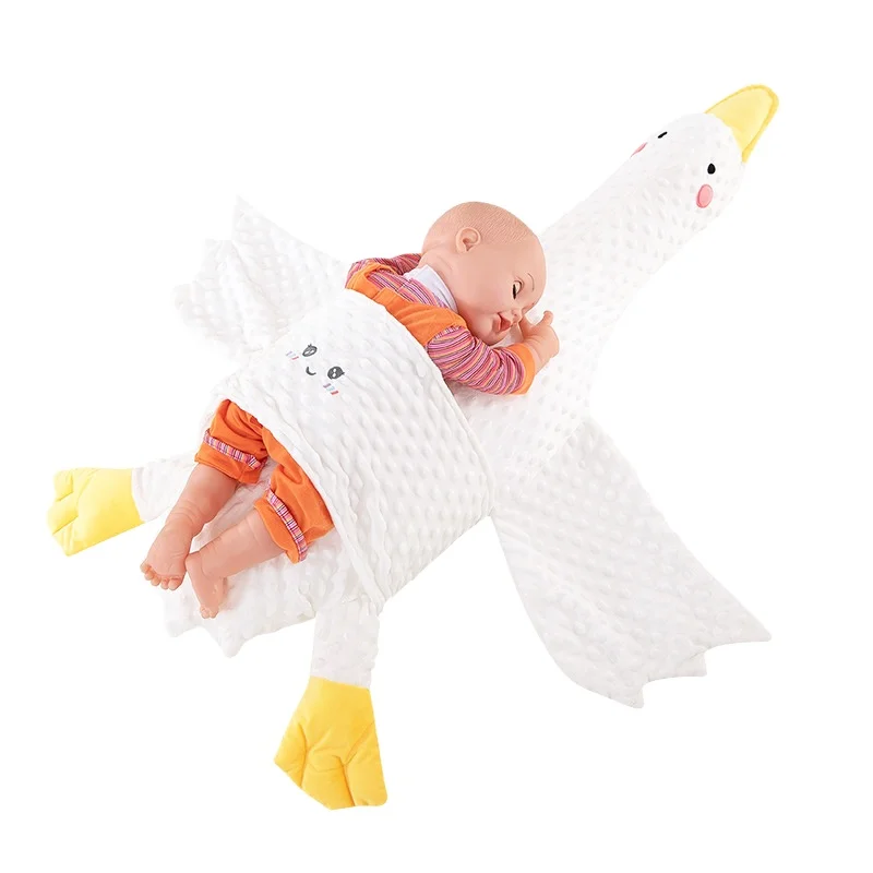 SUNNUO New  Protectant Head Pillow For Newborn Kids PP Cotton Filling Soft Baby Plush Toy