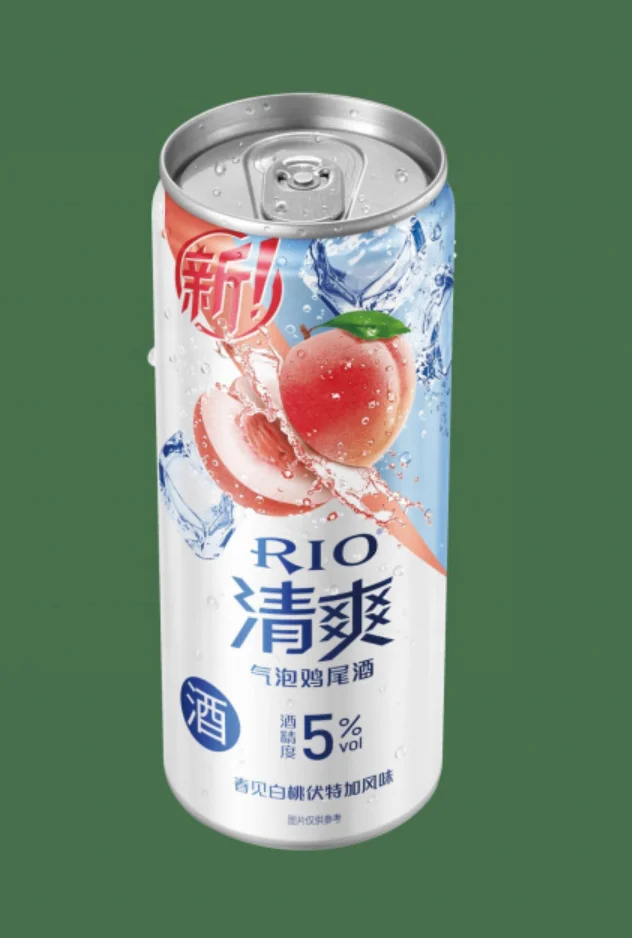 2022 RIO sparkling cocktail drinks fresh Spring Peach vodka 5%vol family bar holiday party home 330ml