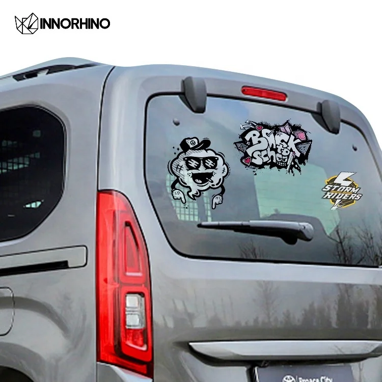 Индивидуальные наклейки на автомобильный бампер