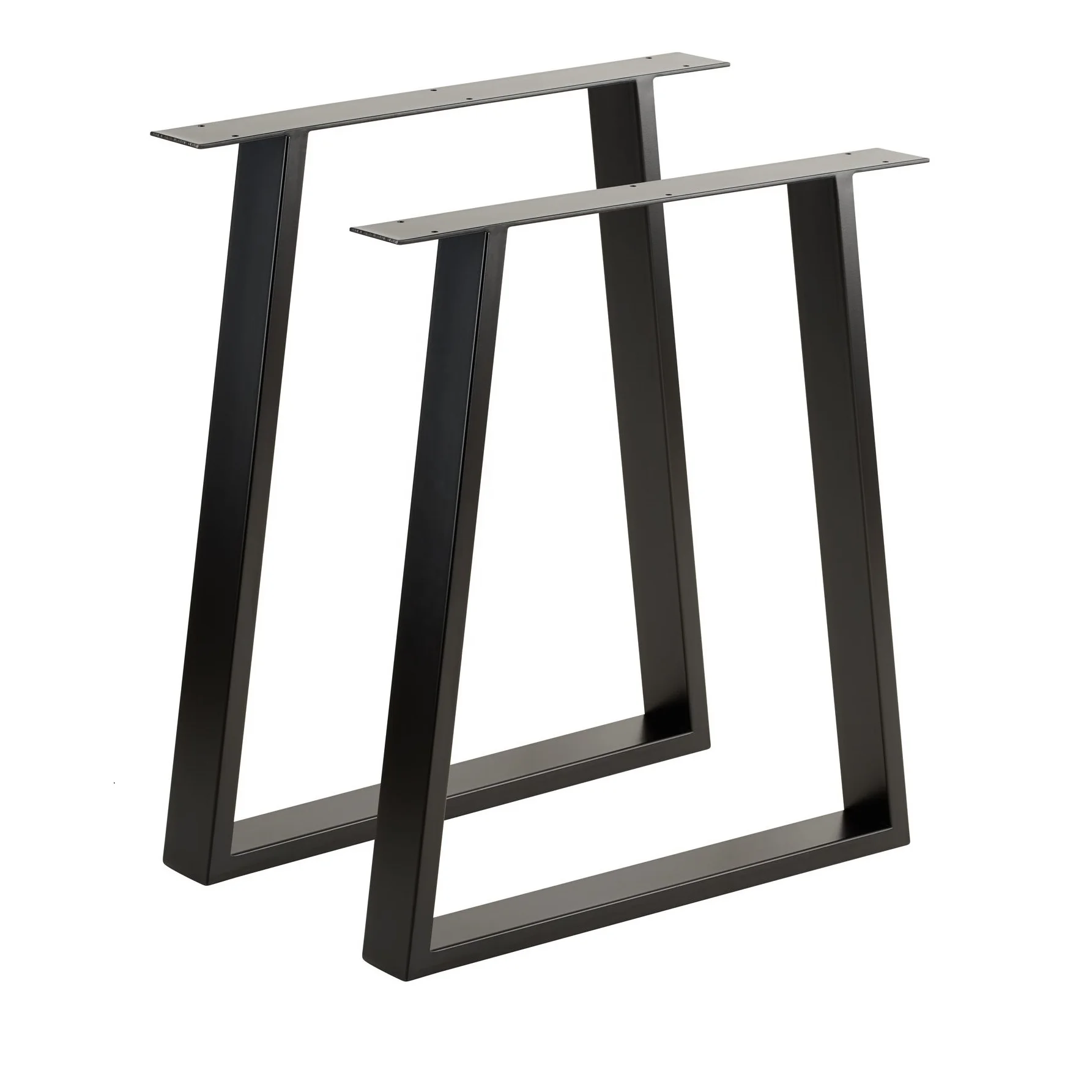 Customized Heavy Duty Furniture Metal Base Frame Chrome Power Coat Workbench Desk Dining Table Legs
