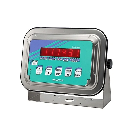High-Performance 100% Stainless Steel Semi Alphanumeric Display WINOX-R IP68 Weight Indicator at Low Price