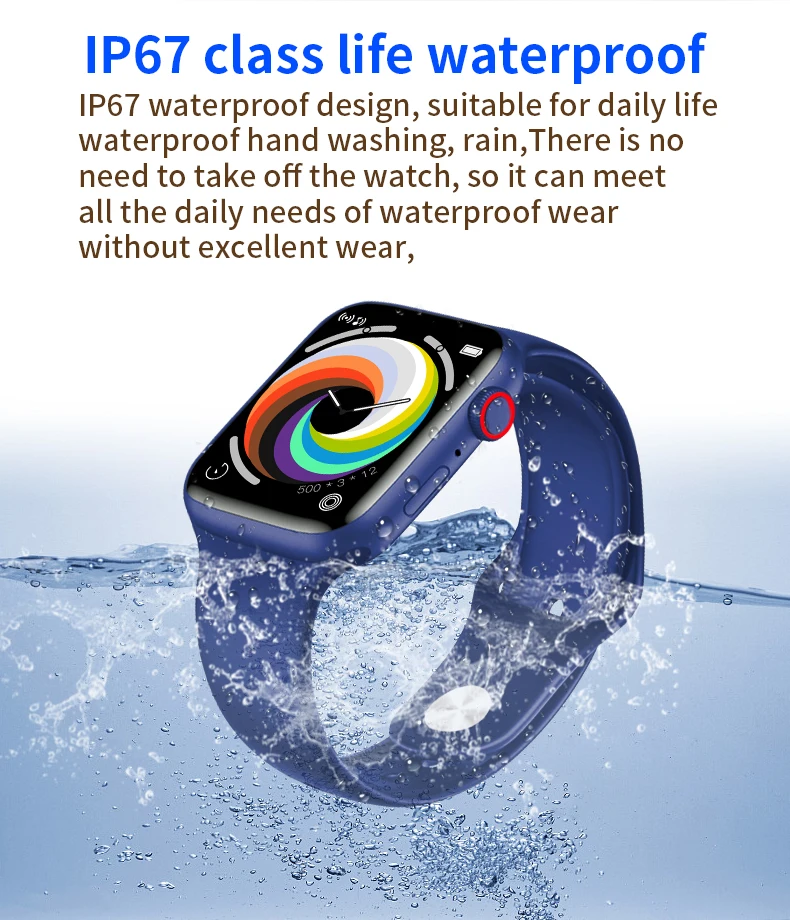 Aoolif T200Plus 1.75 inch gps smart watch ip67 waterproof fashion smart watch