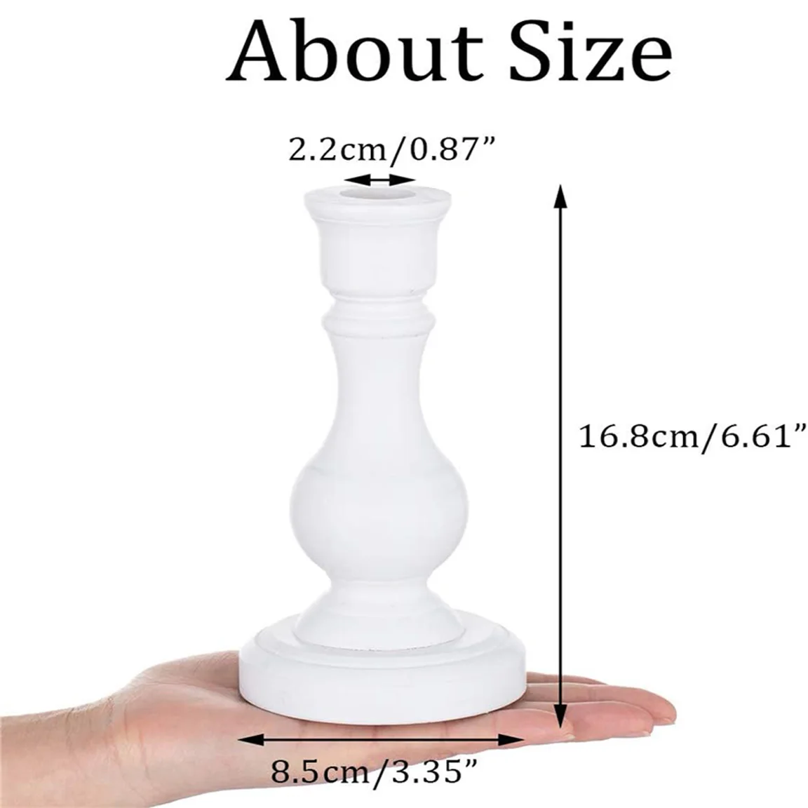 Hot Sale Wooden Candle Holder Set Mango Wood Candle Holder Stand Set of 2 Hand Carved Candlestick at Factory Wholesale Price