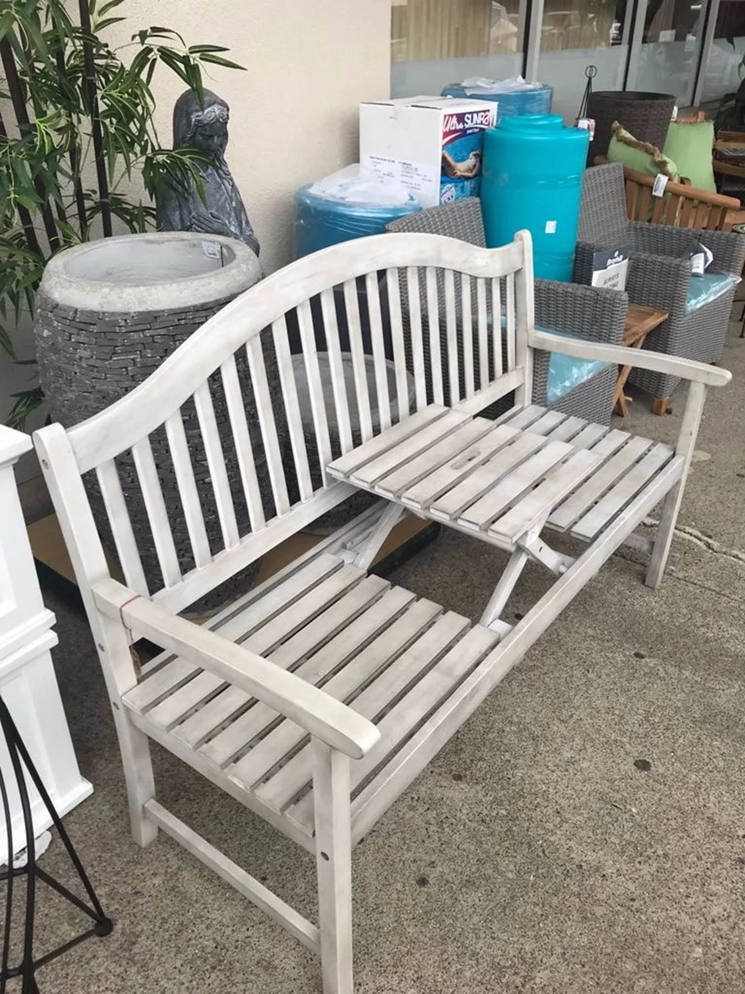 Top Quality Outdoor Furniture Wood Patio Garden Bench made in Vietnam with cheap price