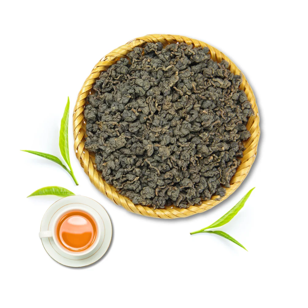 In Stock Oolong Tea Premium Roasted Vietnam Original Taste Flower Aroma Stand Up Pouches Oolong Tea Organic Tea Packaging