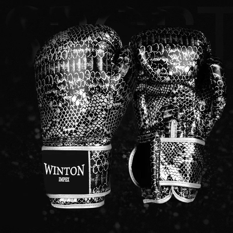 
2021 OEM New Gold Silver Adult Women Men PU Leather Boxing Gear Sand Punching Wear Custom Logo Boxing Gym Wear 