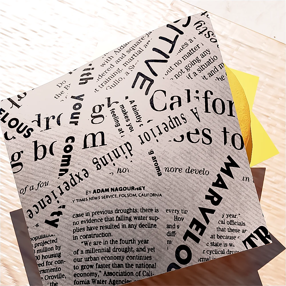 Custom Baking Newspaper Greaseproof Paper Bag For Fast Food INNORHINO