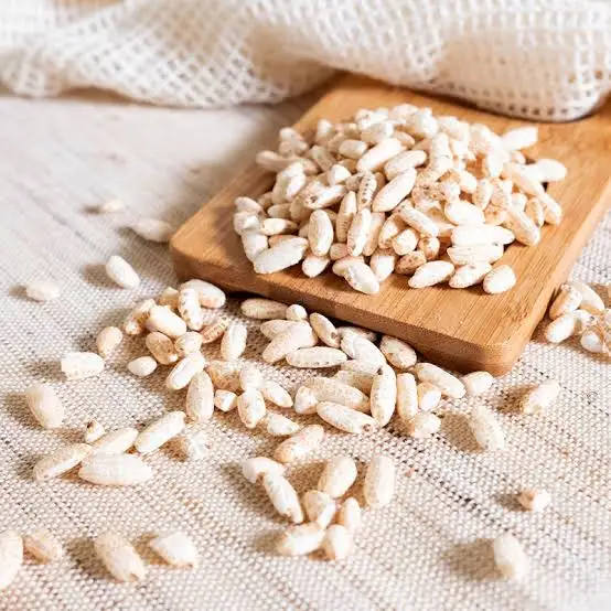 Crispy Puffed Rice - Organic & Fresh for Healthy Snacking and Recipes Light, Crunchy, and Perfect for Breakfast Ideal for Salads
