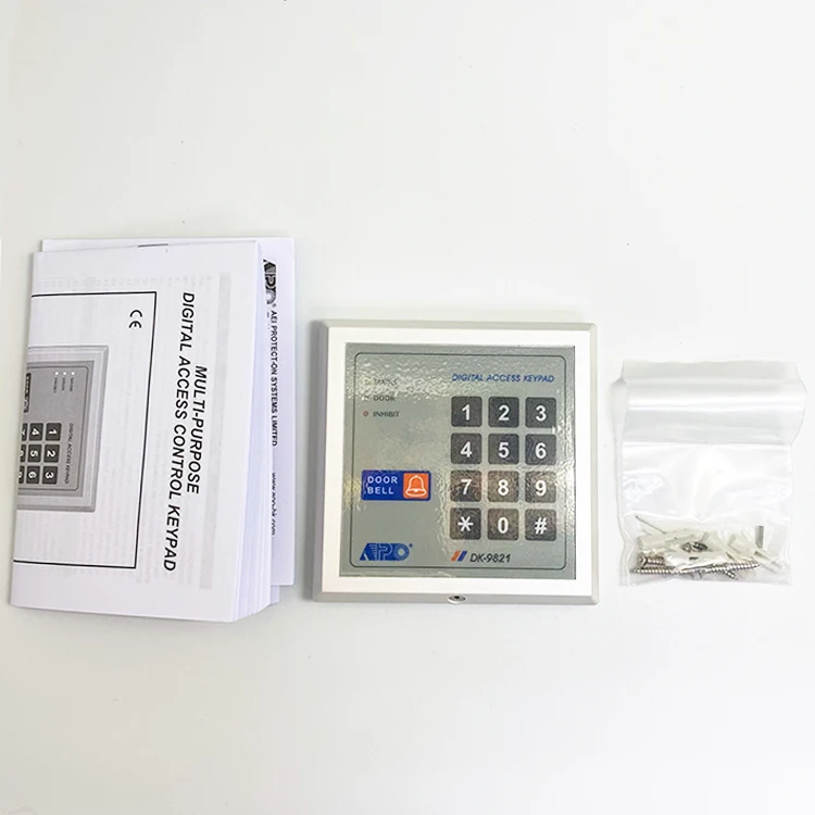 APO DK-9821 Simple Install Cheap Access Control Keypad with Password Unlock for Home or Office Door Contact Status