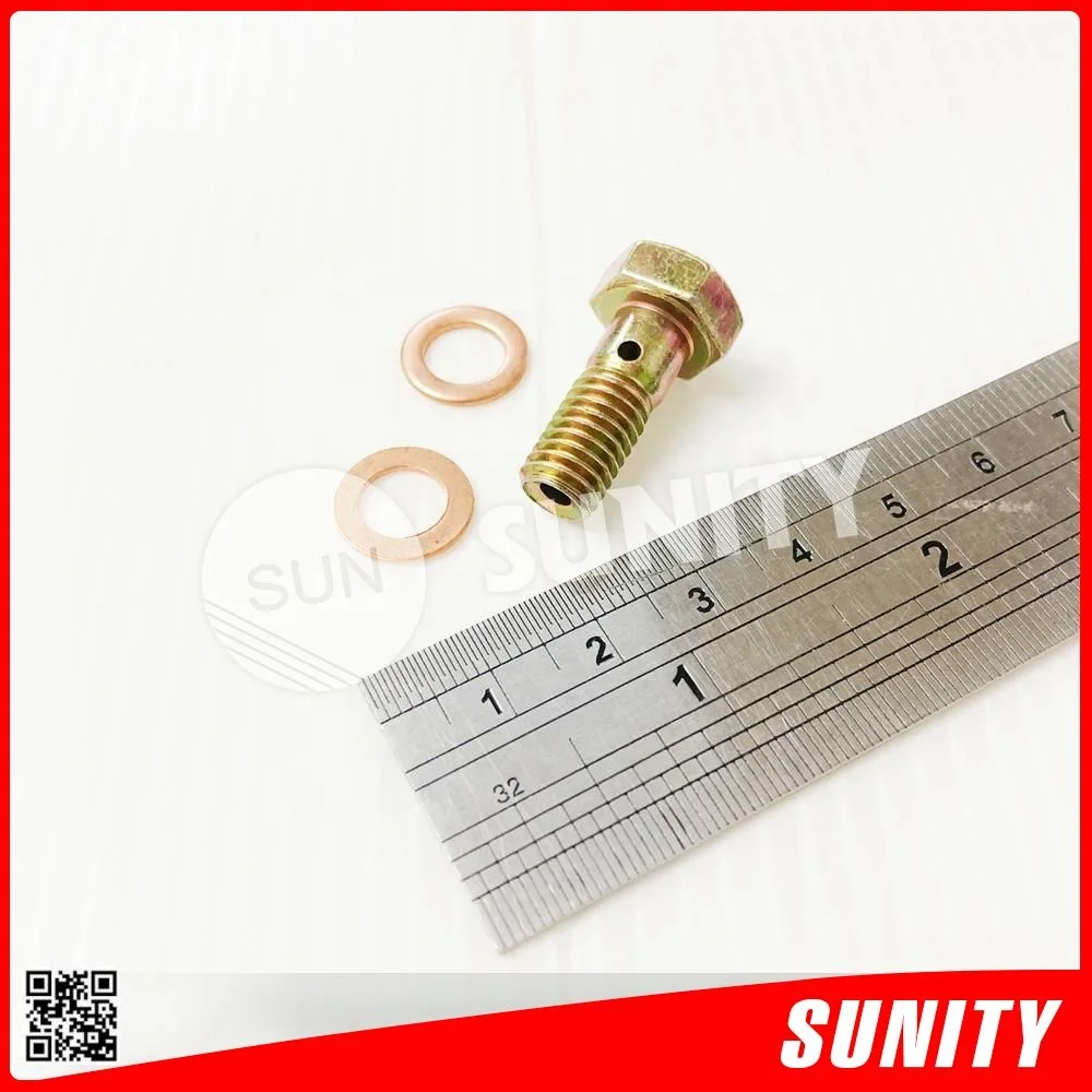 TAIWAN SUMITY Quality Assured TS50 TS60 TS70 TS80 TS105 BOLT PIPE JOINT 12MM WITH 2PCS PACKUNG