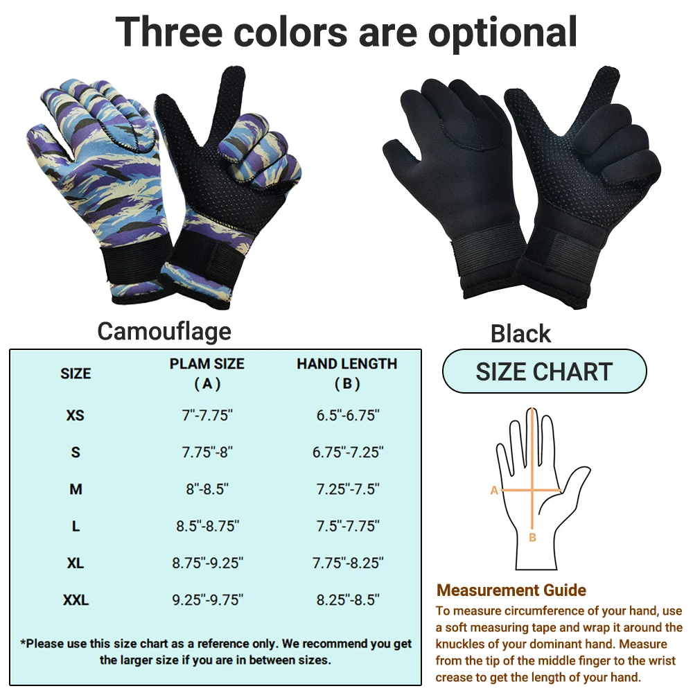 Custom Logo Non-slip Wear Resistant 4mm Neoprene Wetsuit Surf Protective Diving Gloves