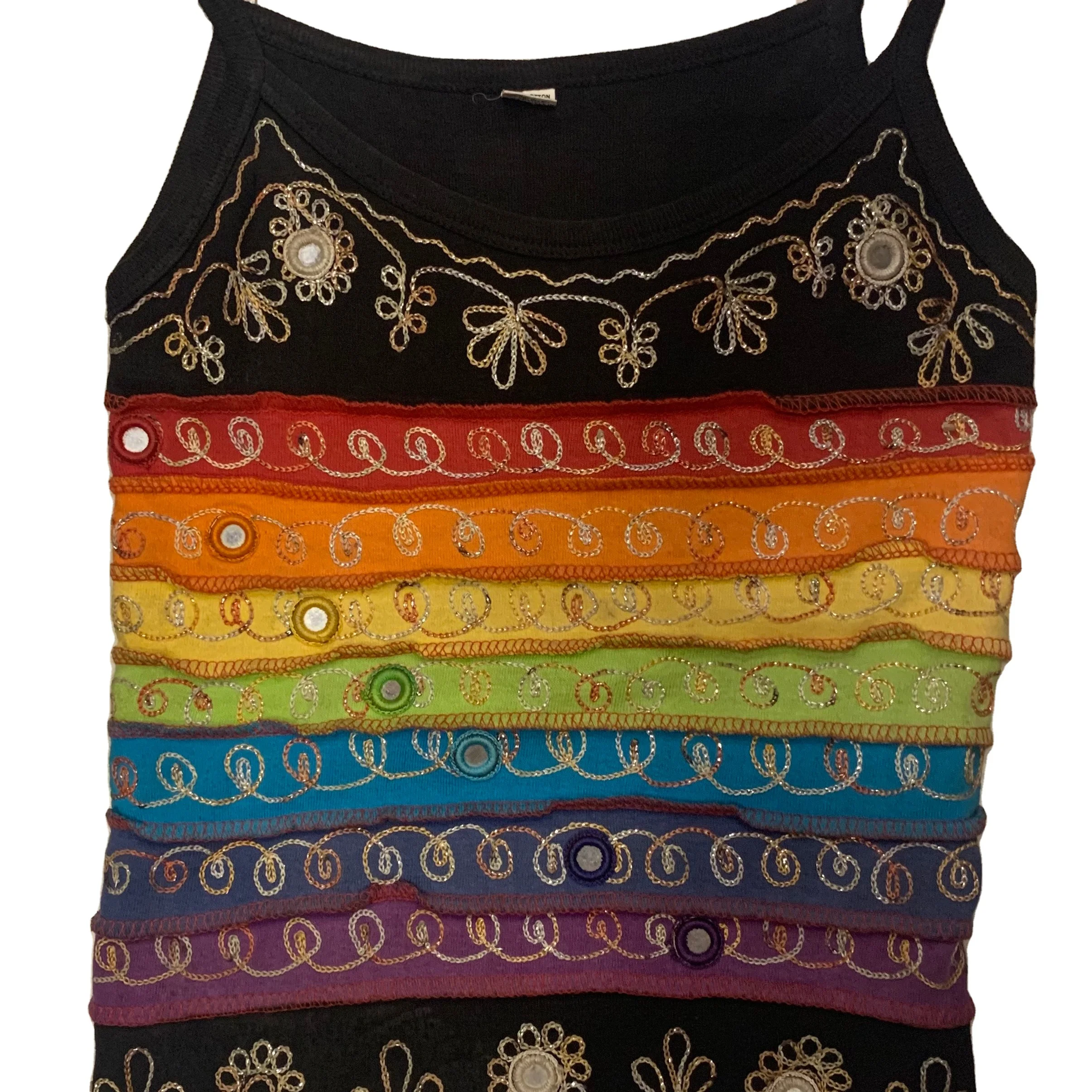 Мужская 100% хлопковая майка размеры XL дышащая повседневная трикотажная с вышивкой в уличном стиле без рукавов 3D-узором