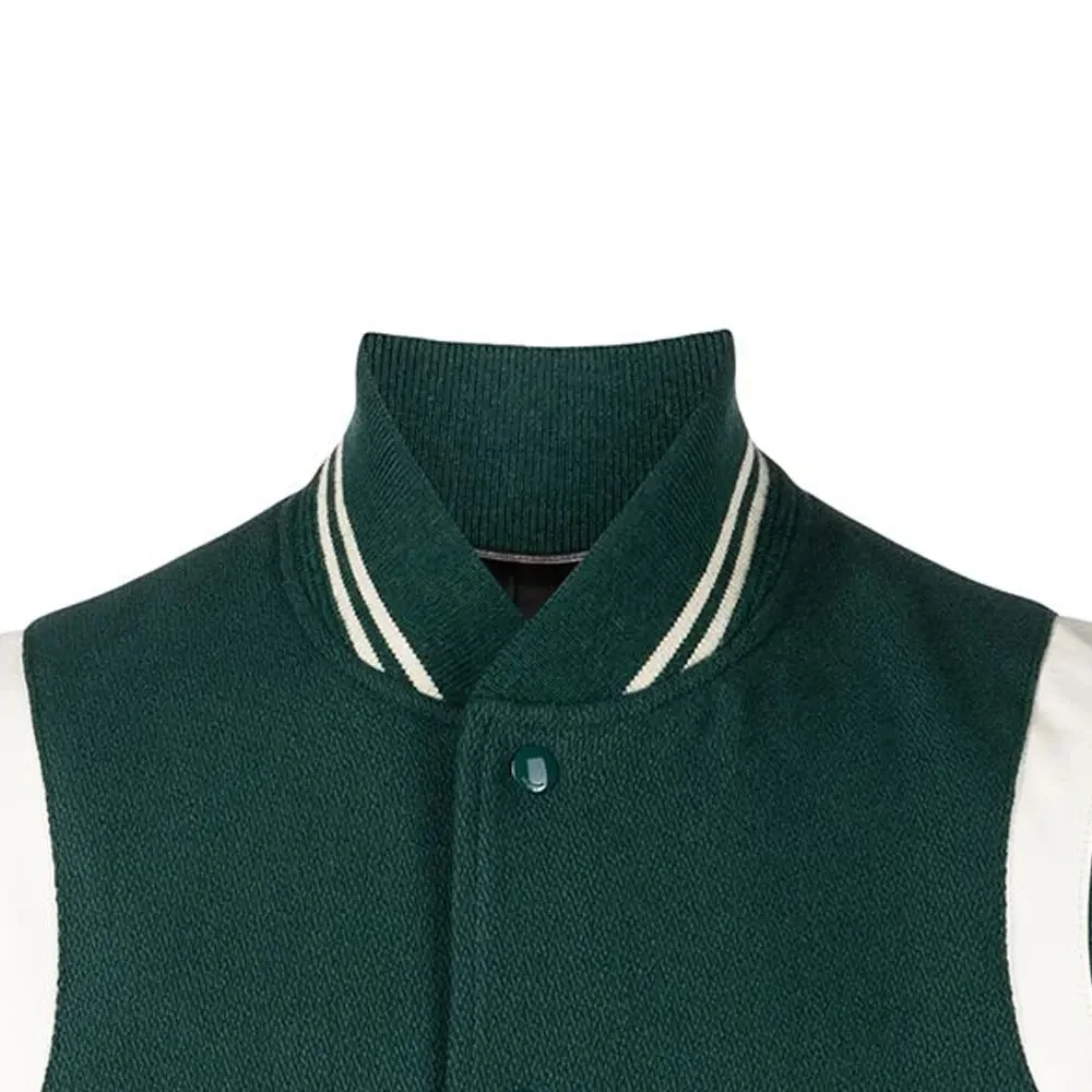 New 2024 Hot Selling Bulk Quantity Good Switchable Men Varsity Jackets / New DesigOEM Men Casual Varsity Jacket Custom Logo