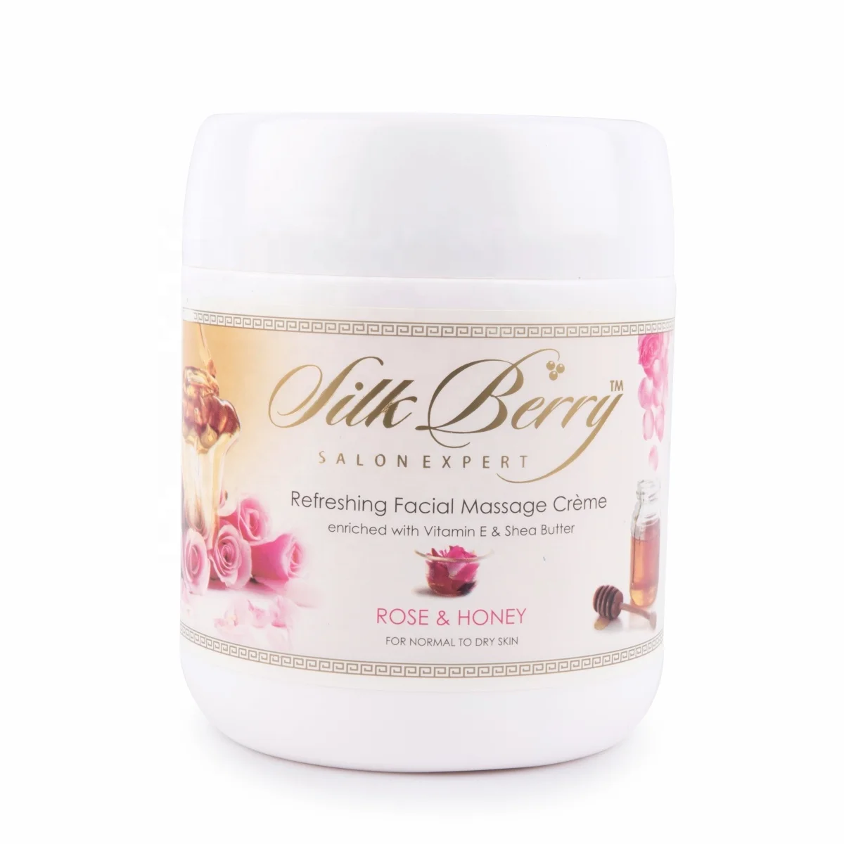 Silkberry Rose & Honey Massage Cream for Women 250g 900g High Grade Beauty Moisturizing Lotion Repair Facial Face Cream