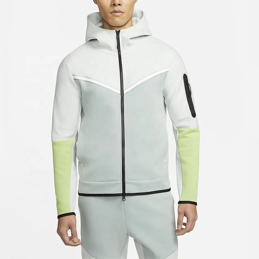 Роскошная зимняя одежда на заказ 2 кармана молнии технический флисовый тренировочный спортивный костюм подходит для мужчин